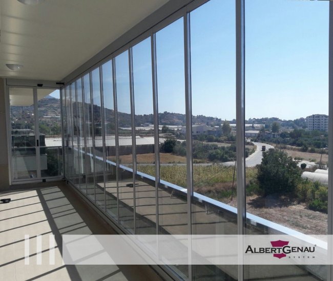 Isıcam'lı Cambalkon Katlanır Tiara Twinmax