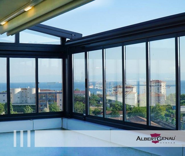 Isıcam'lı Cambalkon Katlanır Tiara Twinmax