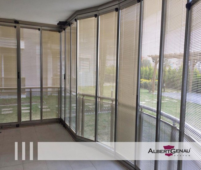Isıcam'lı Cambalkon Katlanır Tiara Twinmax
