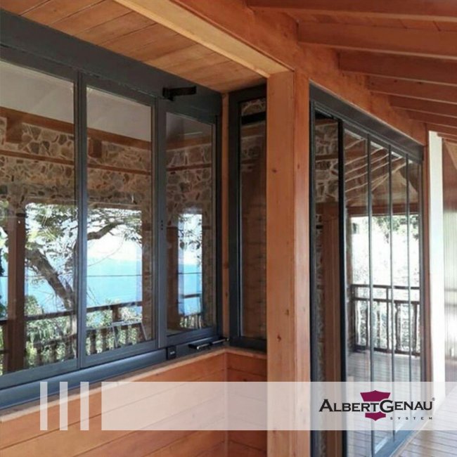 Isıcam'lı Cambalkon Katlanır Tiara Twinmax