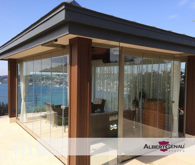 Üstten Taşıyıcılı Sistem Atrium Cambalkon
