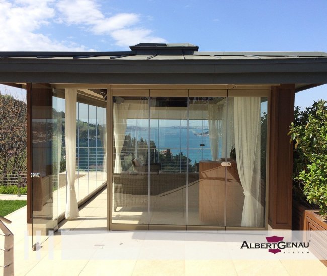 Üstten Taşıyıcılı Sistem Atrium Cambalkon